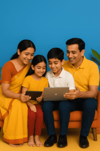 school parent child relationship at Prime World Public School Meerut
