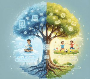 Healthy screen time for kids